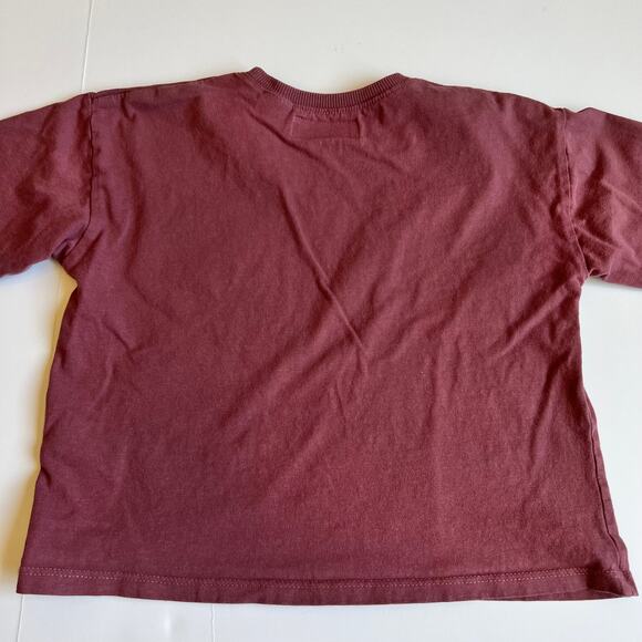 Zara Girls Long Sleeve Pocket Tee 4-5 - Picture 7 of 7